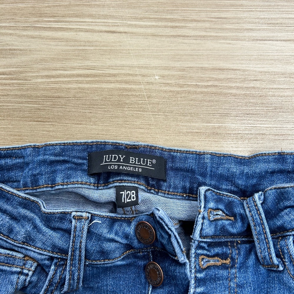 Judy Blue Dark Blue Skinny Jeans - Picture 7 of 7